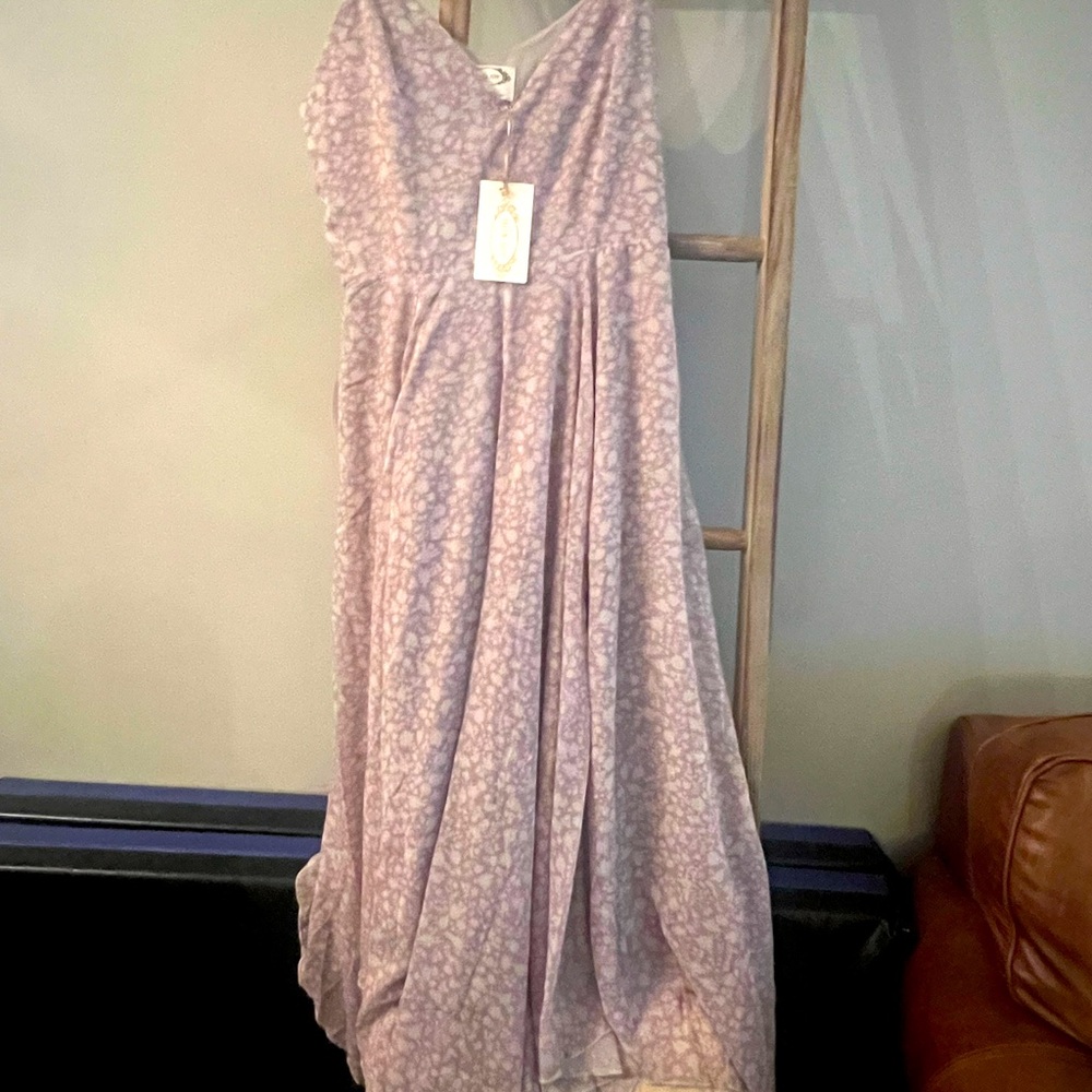 NWT Joyfolie dress size M - beige floral